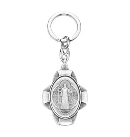 Hirten Keychain, Silver Finished