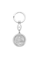 Hirten Keychain - St. Michael/St. Christopher