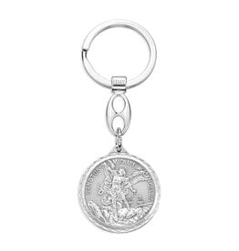 Hirten Keychain - St. Michael/St. Christopher
