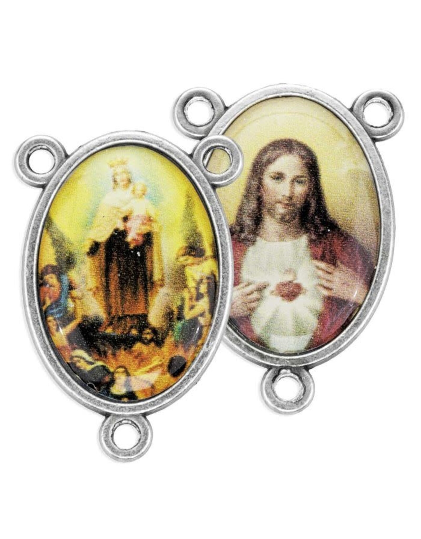 Hirten Rosary Centerpiece - Departed Souls (Scapular)