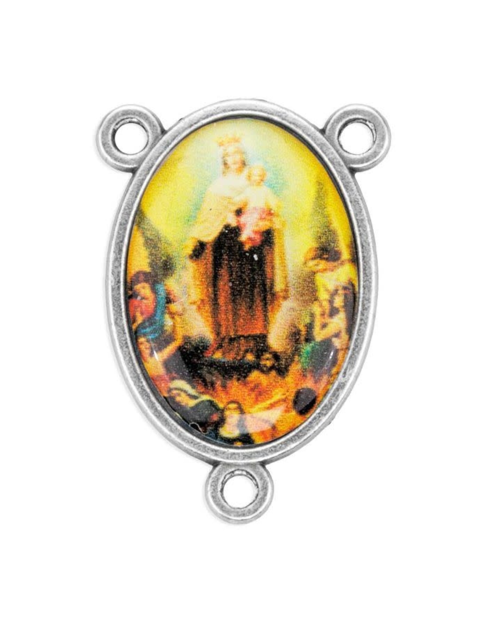 Hirten Rosary Centerpiece - Departed Souls (Scapular)