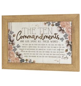 Dicksons Ten Commandments Framed Wall Art