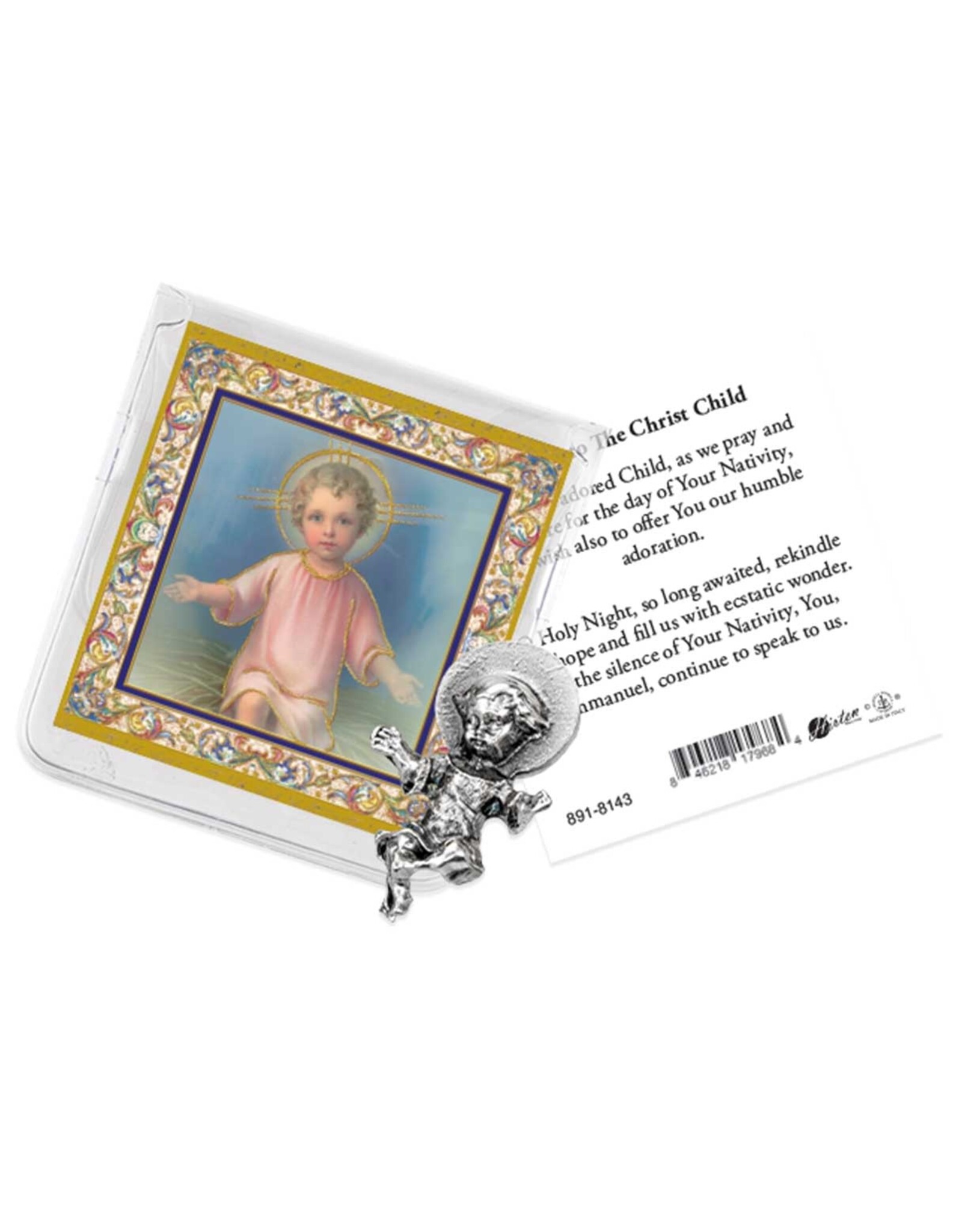 Hirten Pocket Statue with Holy Card