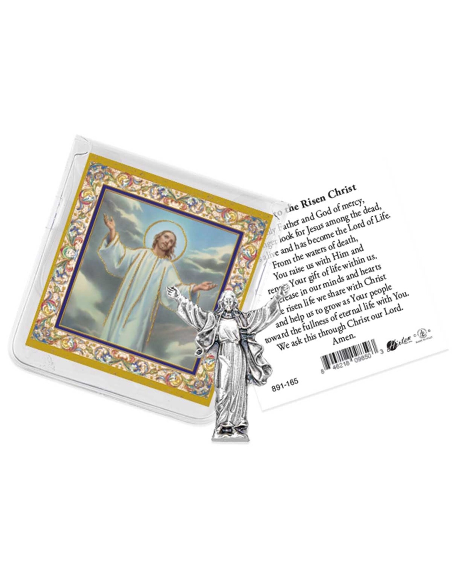 Hirten Pocket Statue with Holy Card