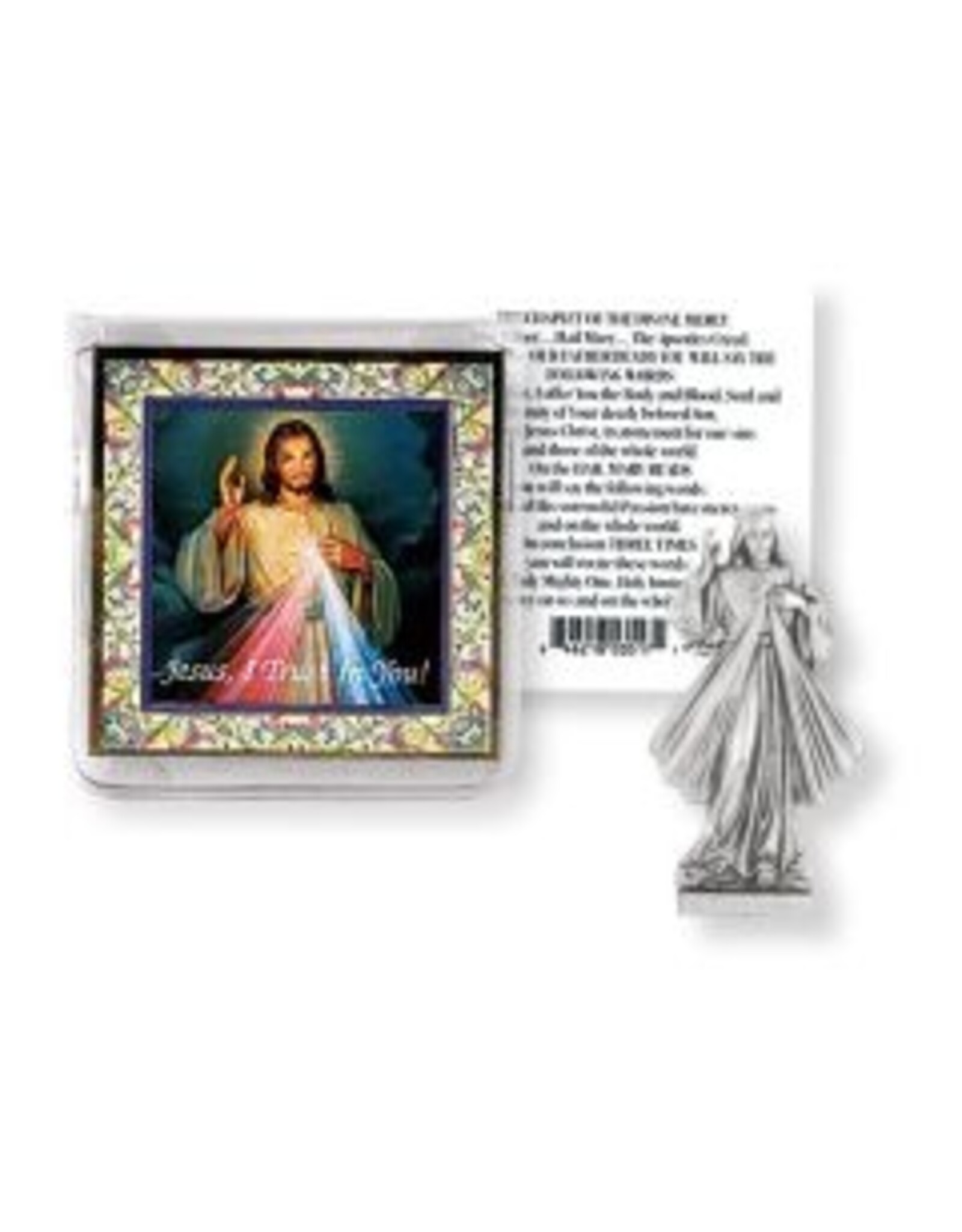 Hirten Pocket Statue with Holy Card