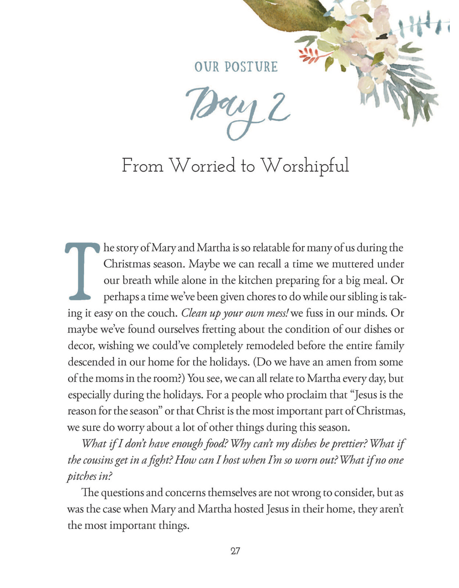 Harvest House Emmanuel: An Invitation to Prepare Him Room at Christmas and Always