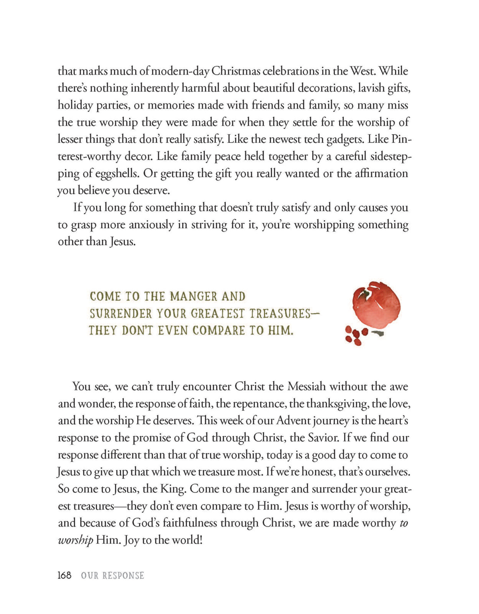 Harvest House Emmanuel: An Invitation to Prepare Him Room at Christmas and Always