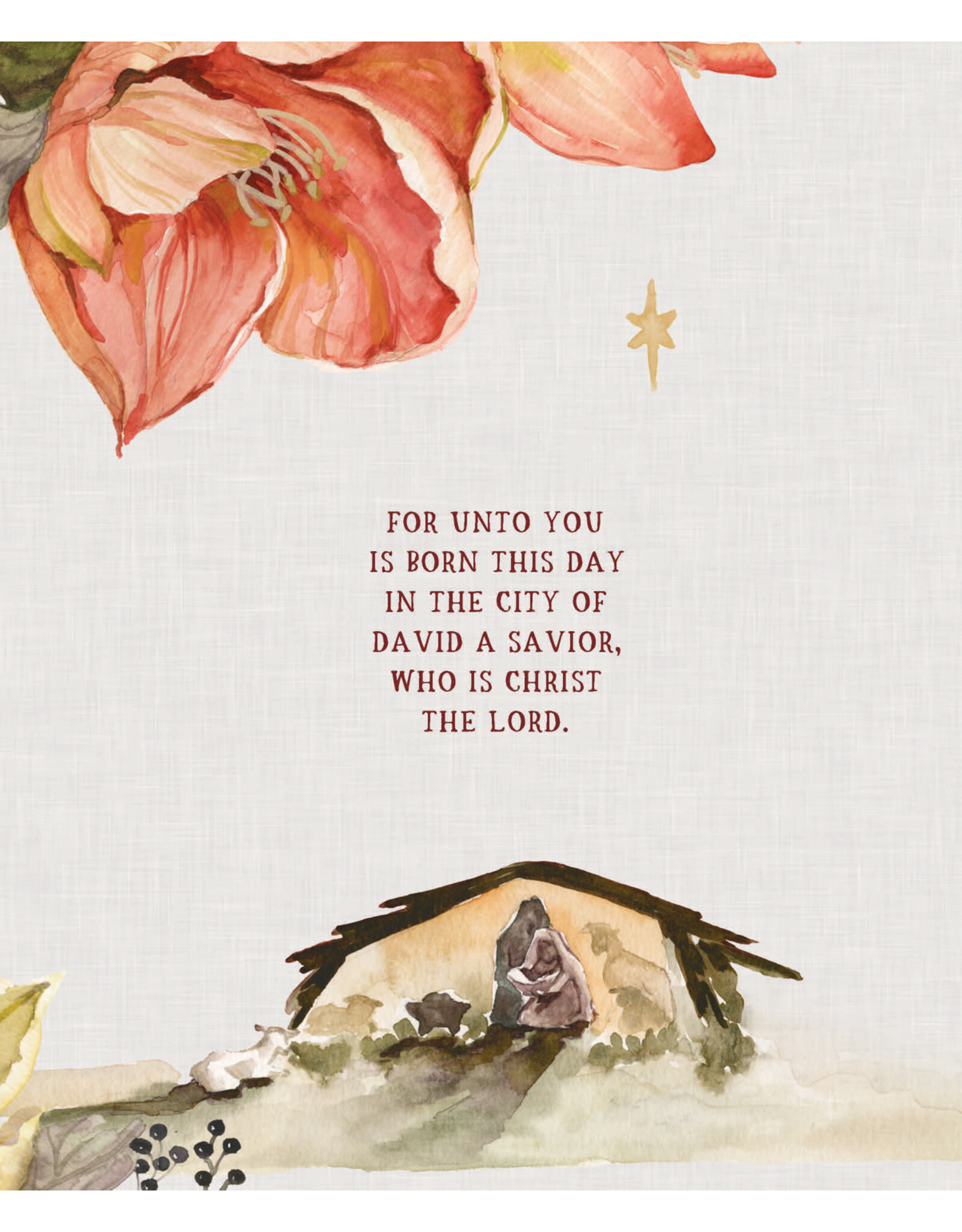 Harvest House Emmanuel: An Invitation to Prepare Him Room at Christmas and Always