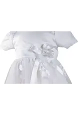 Angeline Kids Baptism (Christening) Gown - Girl, Bow Dress with Bonnet