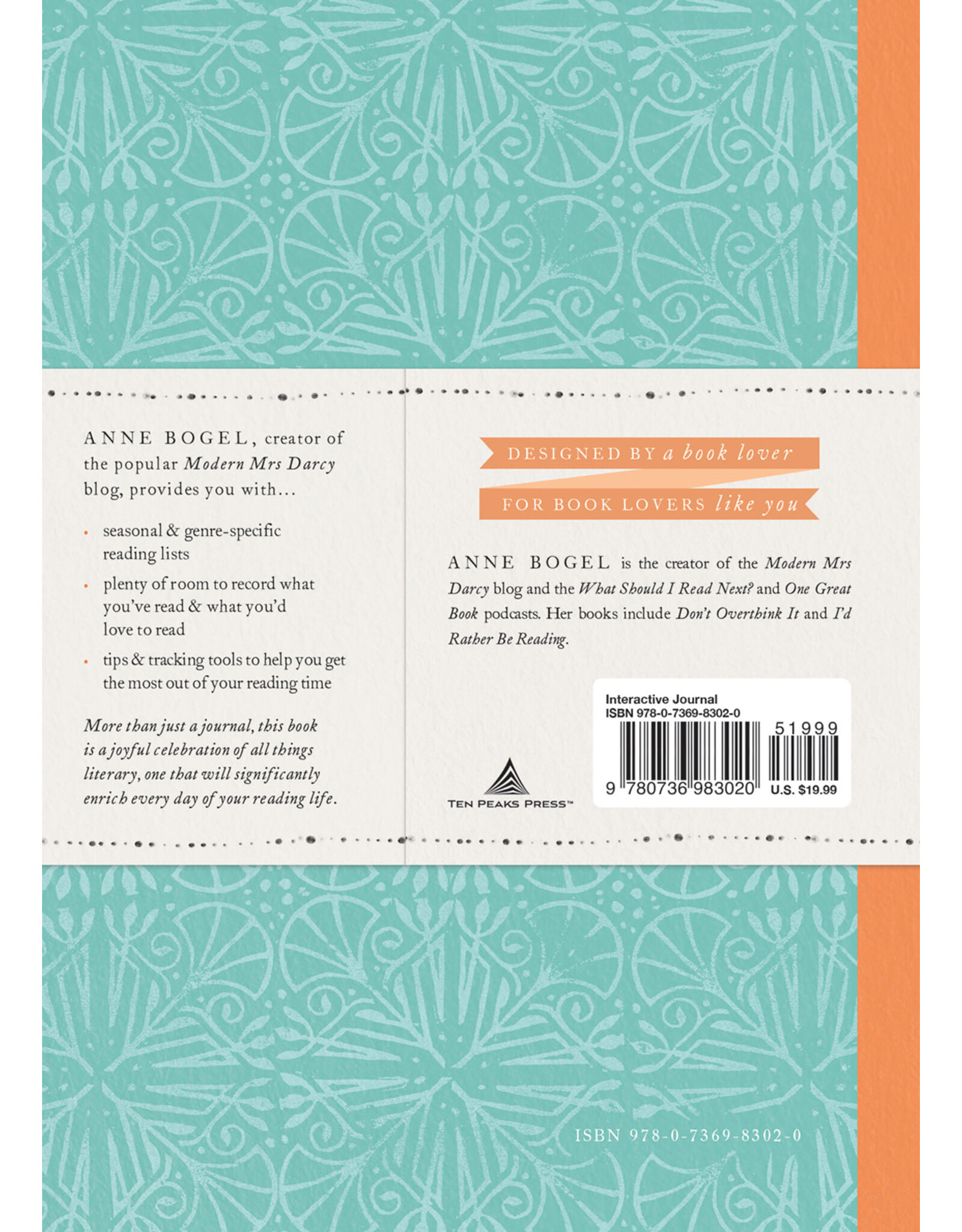 Harvest House My Reading Life: Book Journal