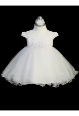 Tip Top Kids Baptism (Christening) Gown - Girl, Elegant Dress with Vest & Headband