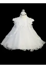 Tip Top Kids Baptism (Christening) Gown - Girl, Elegant Dress with Vest & Headband