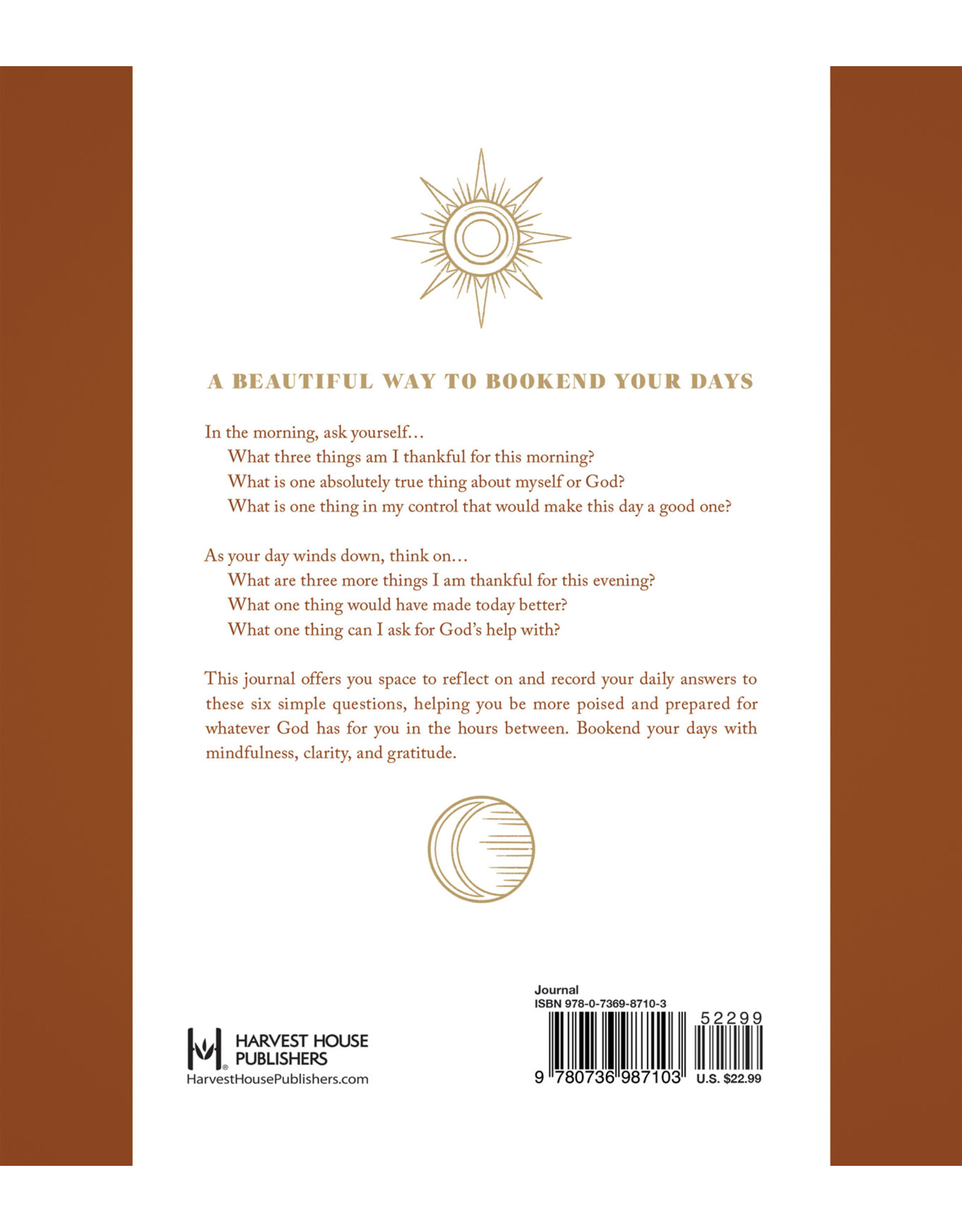 Harvest House First Light and Eventide: Daily Gratitude Journal