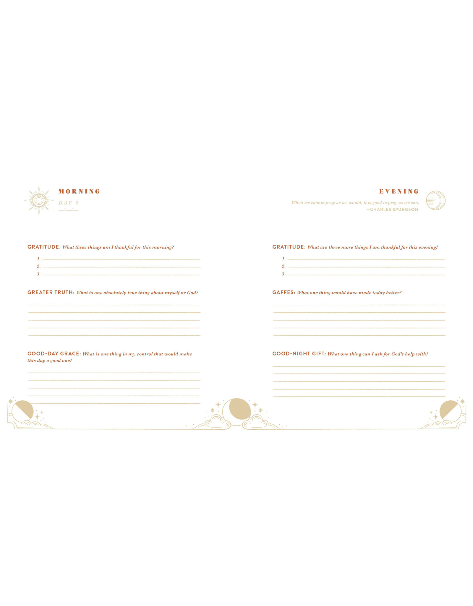 Harvest House First Light and Eventide: Daily Gratitude Journal