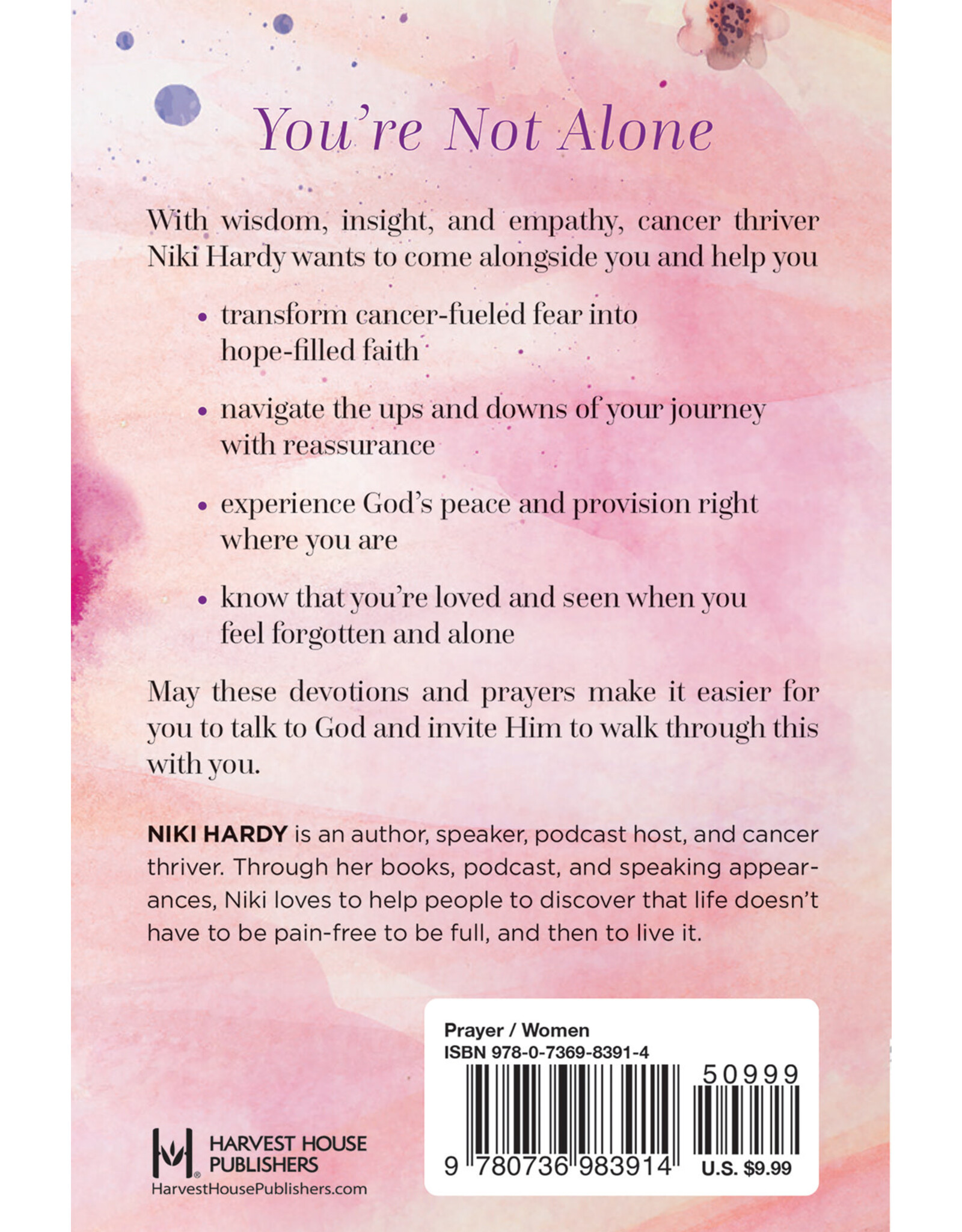 Harvest House One-Minute Prayers for Women with Cancer