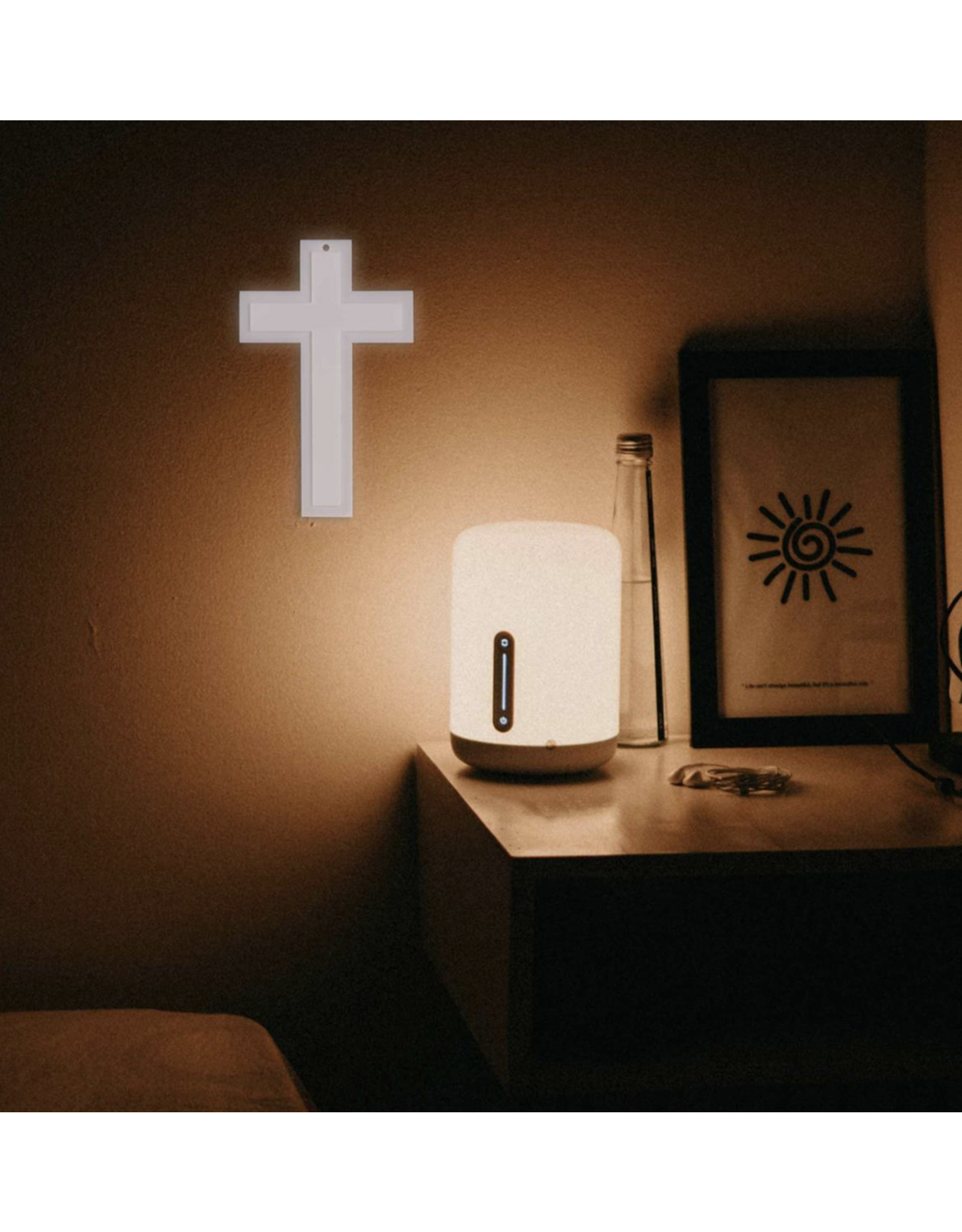 Dicksons Large Luminous Wall Cross