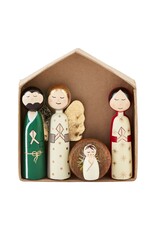 Mud Pie Nativity Peg Set