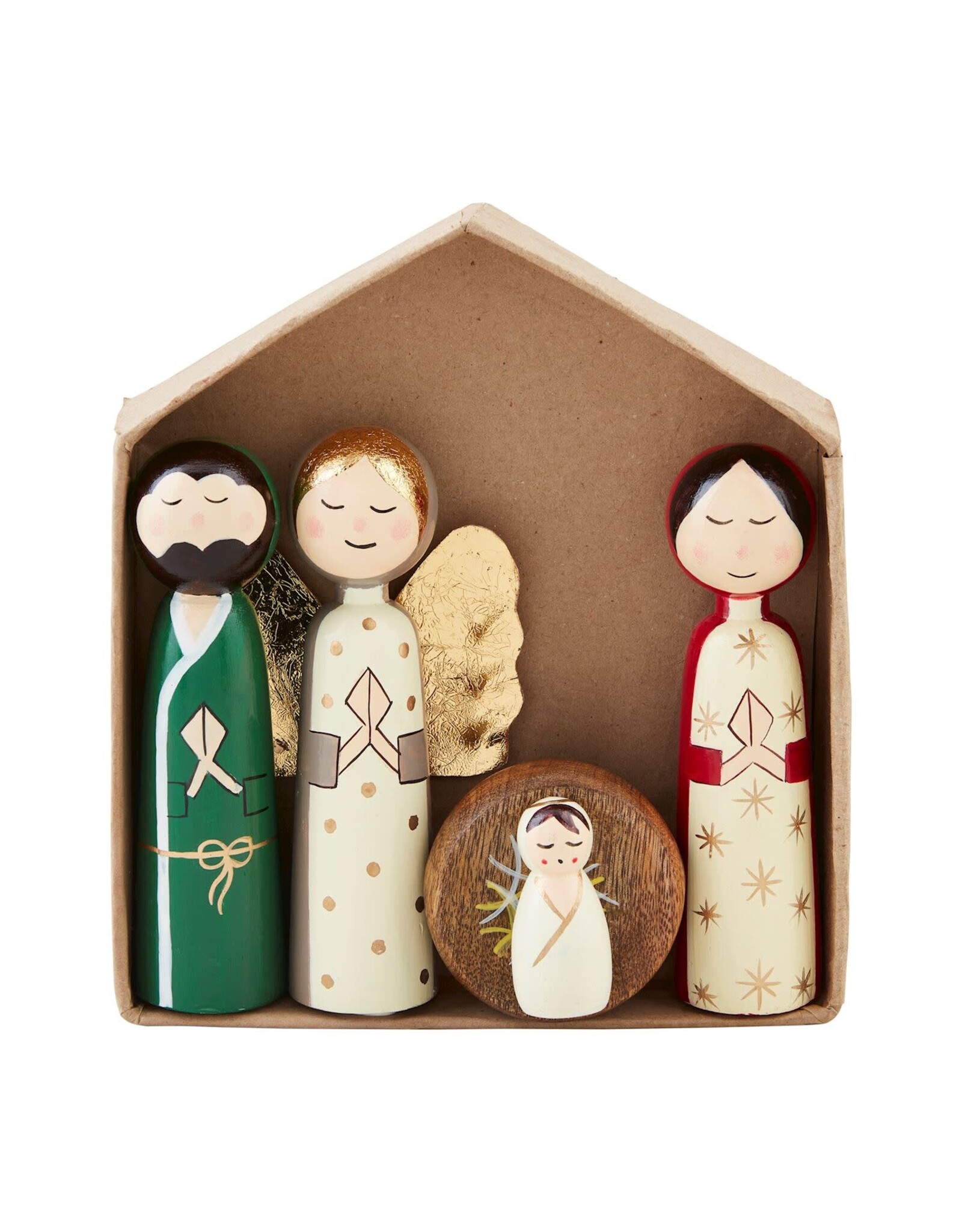 Mud Pie Nativity Peg Set