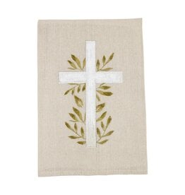 Mud Pie Tea Towel - Cross