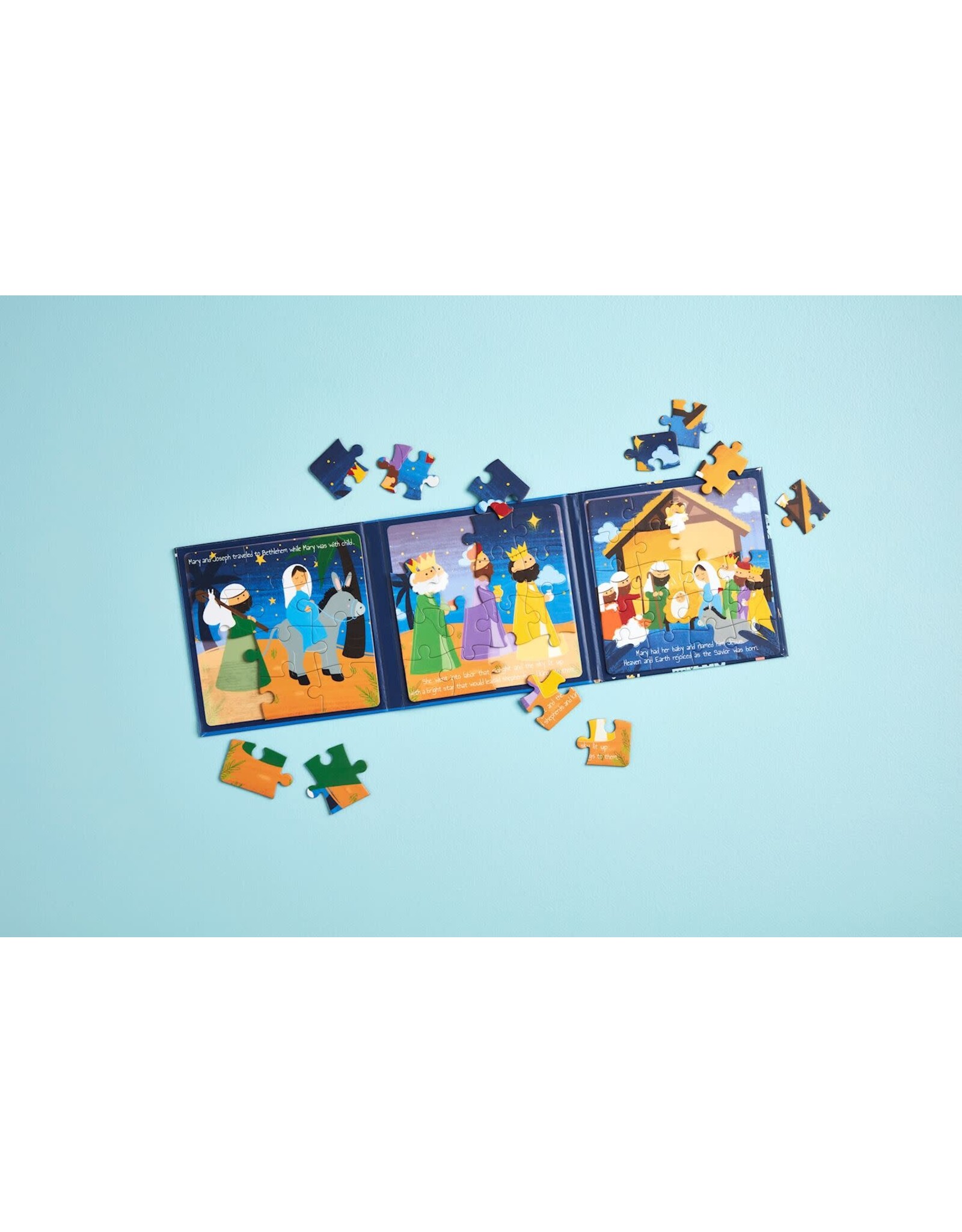 Mud Pie Nativity Magnetic Puzzle Set