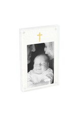 Mud Pie Cross Acrylic Frame