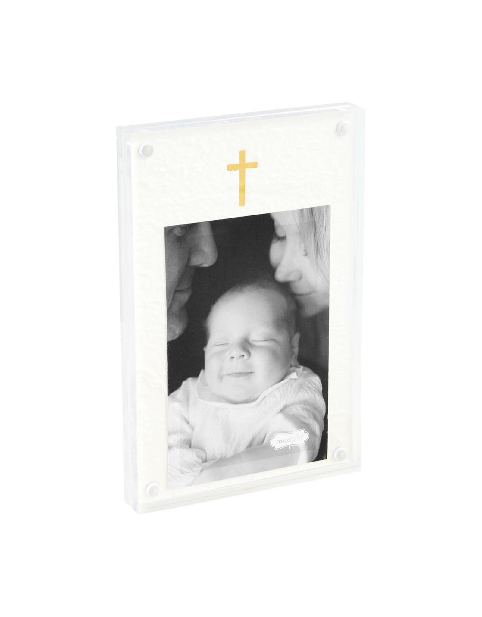Mud Pie Cross Acrylic Frame