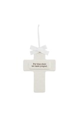 Mud Pie Baby Keepsake Cross,