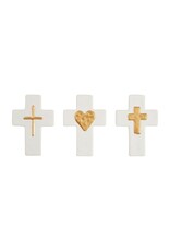 Mud Pie Layered Gold Cross