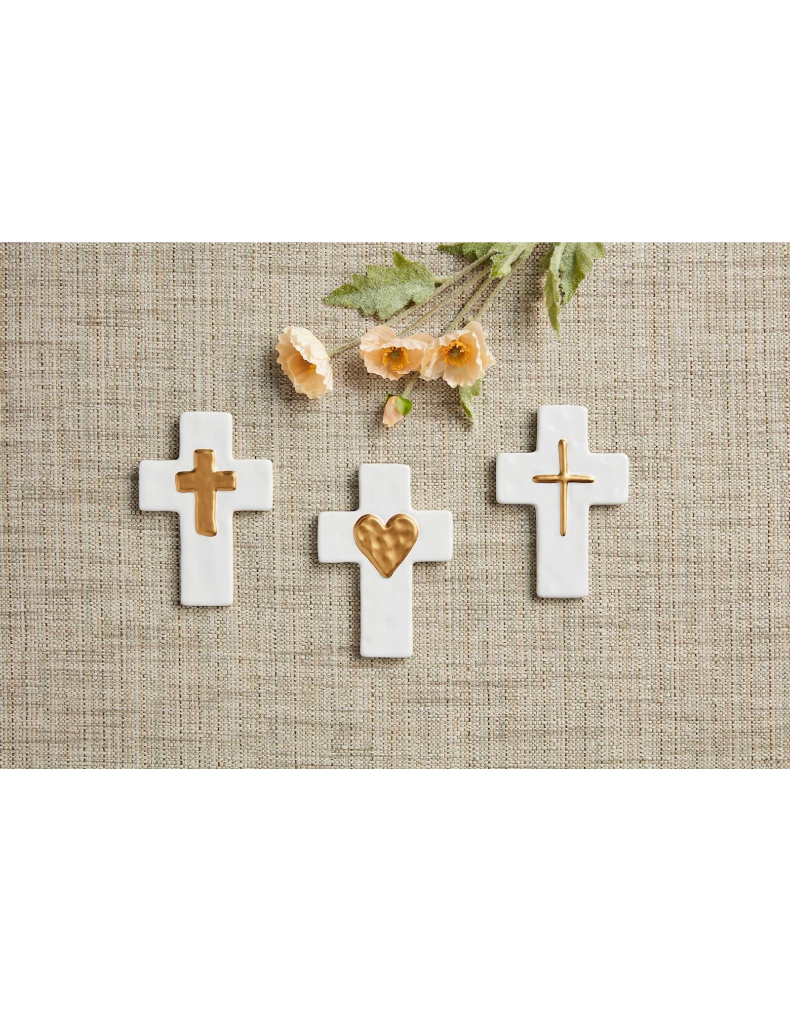 Mud Pie Layered Gold Cross