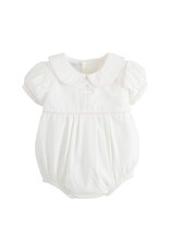 Mud Pie Baptism (Christening) Romper, Cross Poplin Bubble -