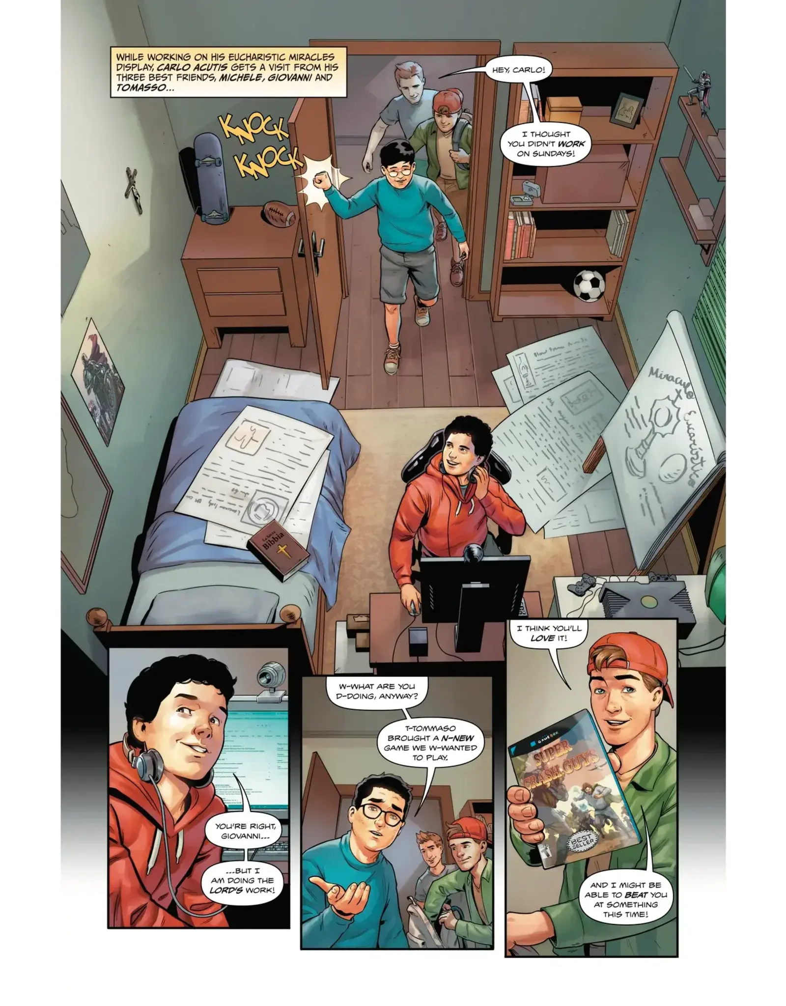 Voyage Comics Miracles of the Eucharist w/Carlo Acutis (Comic)