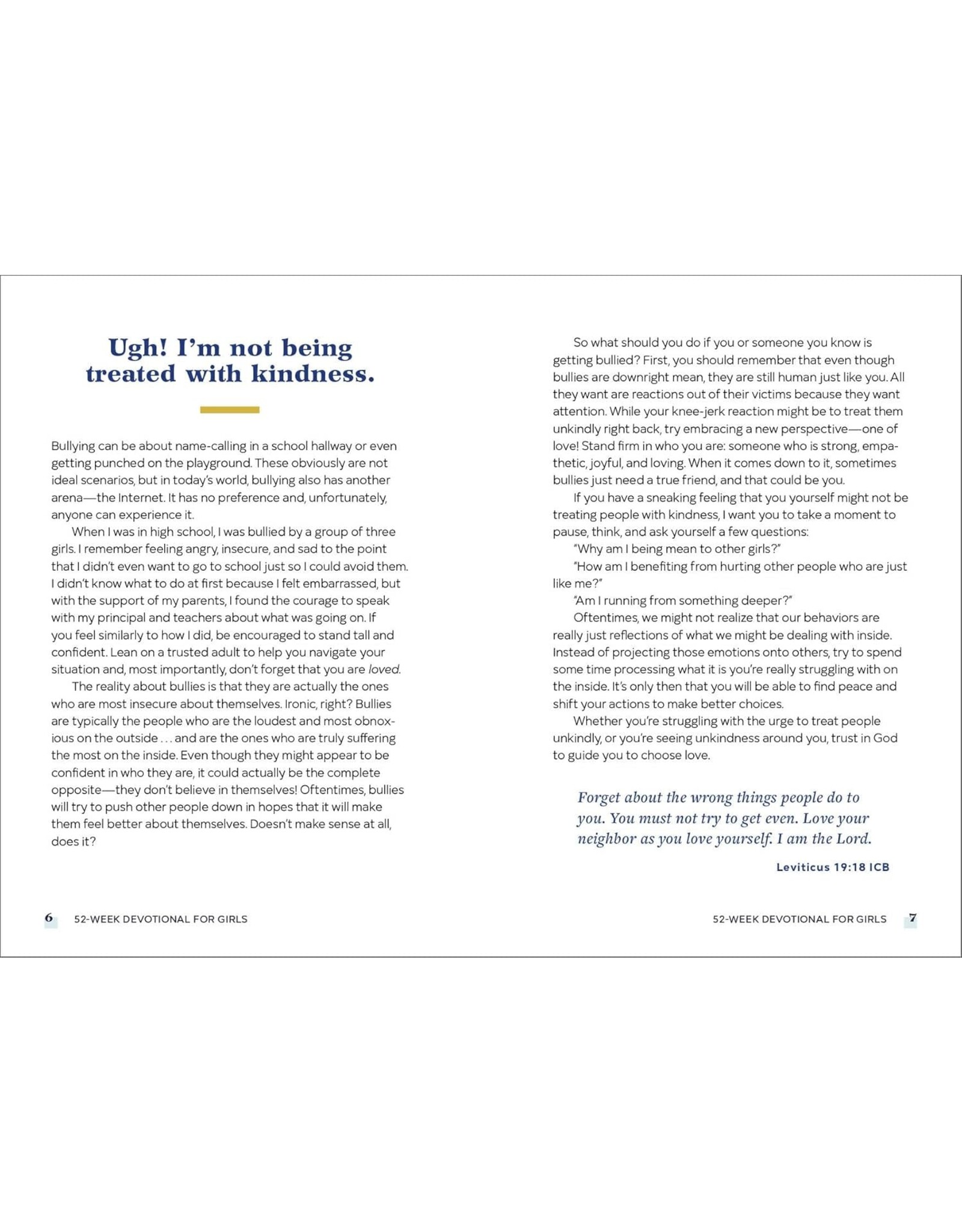 Callisto Kids 52-Week Devotional for Girls: Prayers for Growth & Inspiration