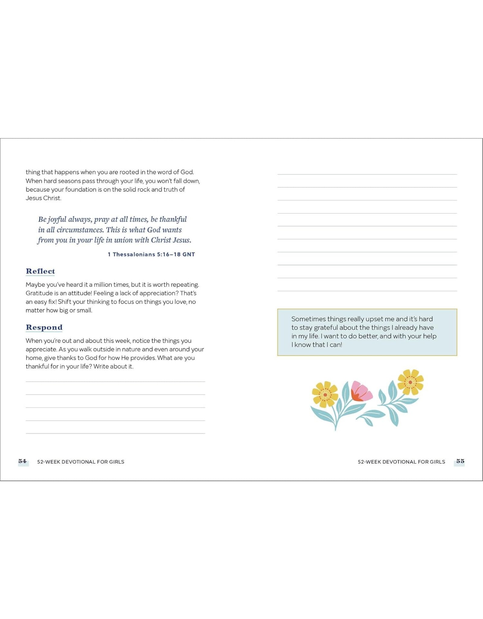 Callisto Kids 52-Week Devotional for Girls: Prayers for Growth & Inspiration