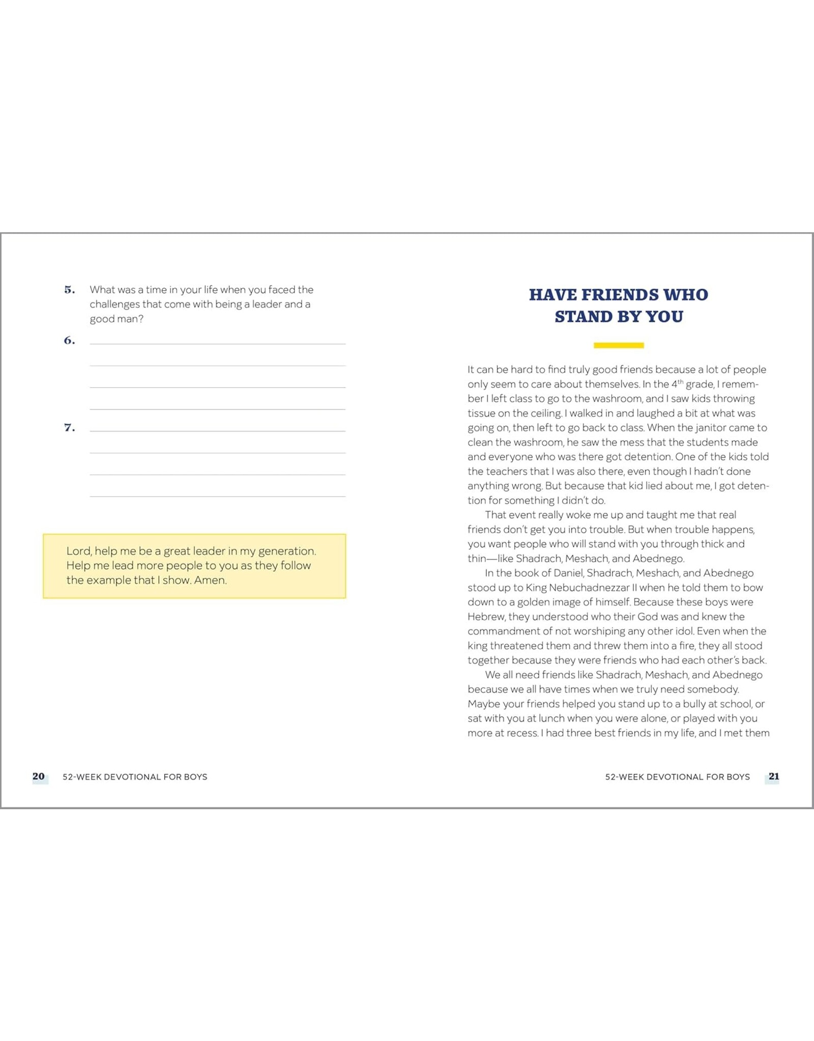 Callisto Kids 52-Week Devotional for Boys: Prayers for Growth & Inspiration