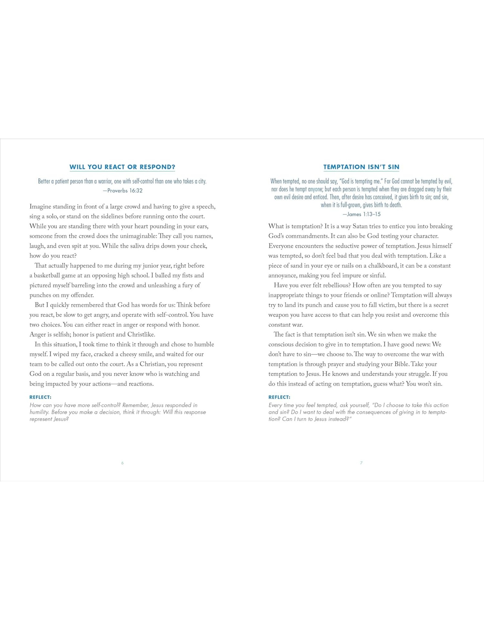 Callisto Teens Walk in Faith: 5-Minute Devotions for Teen Guys