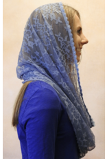 Veils by Lily Veil - Marian Blue Infinity Lace
