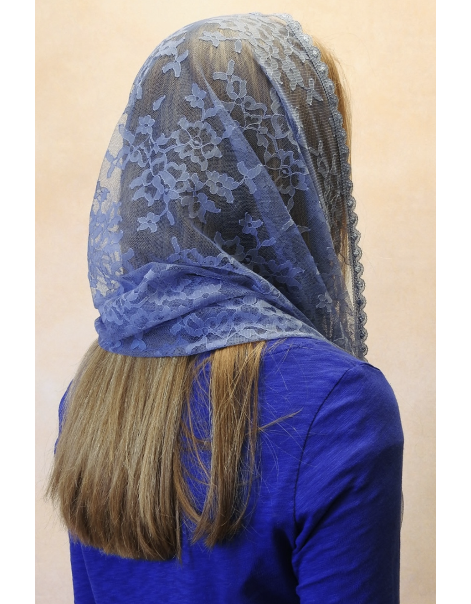 Veils by Lily Veil - Marian Blue Infinity Lace