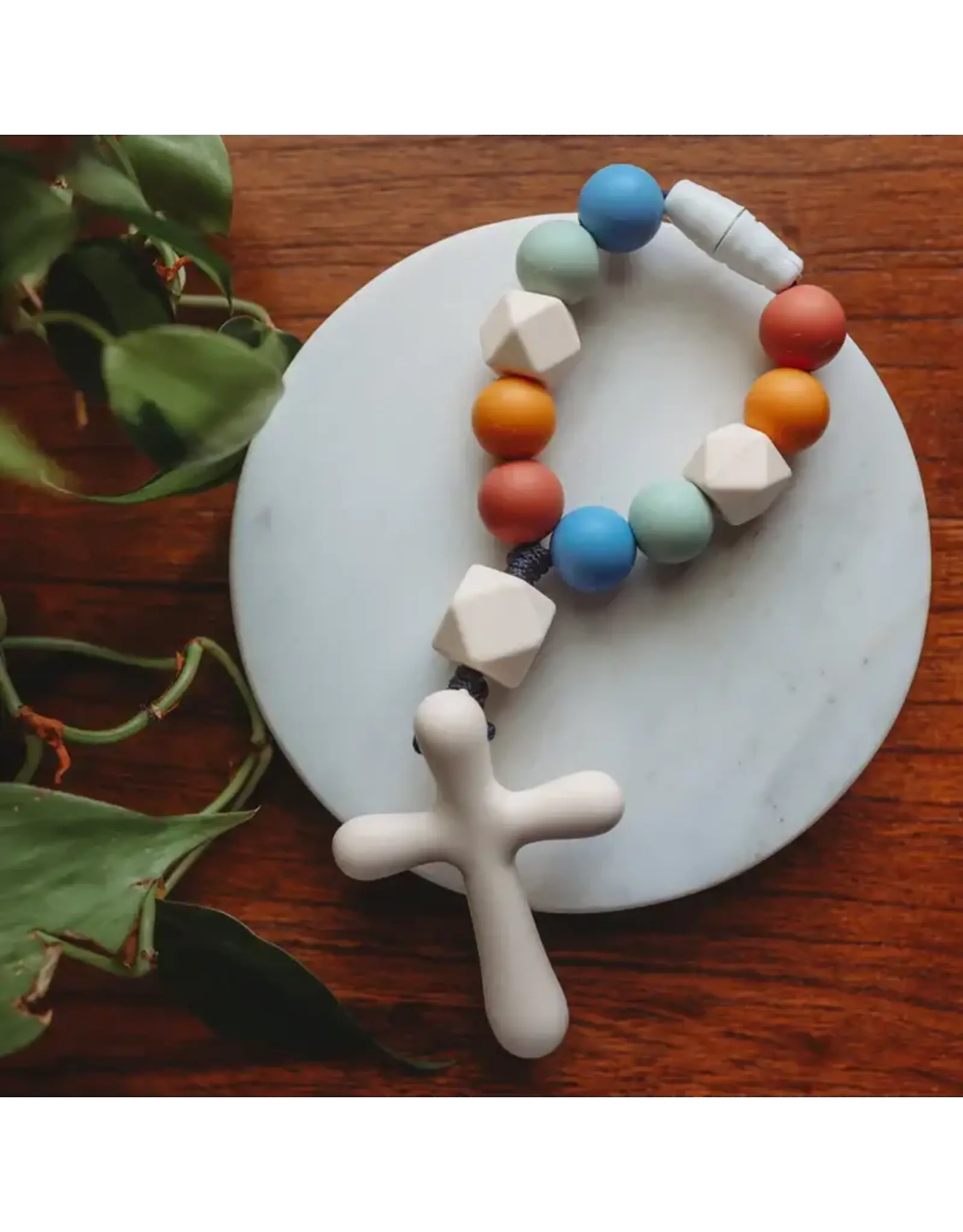 Chews Life Silicone Decade Rosary - Genesis