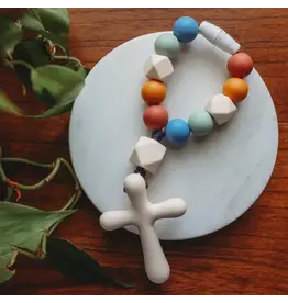 Chews Life Silicone Decade Rosary - Genesis