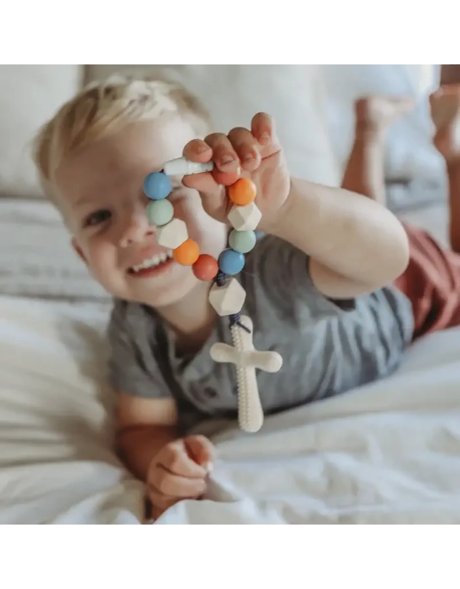 Chews Life Silicone Decade Rosary - Genesis