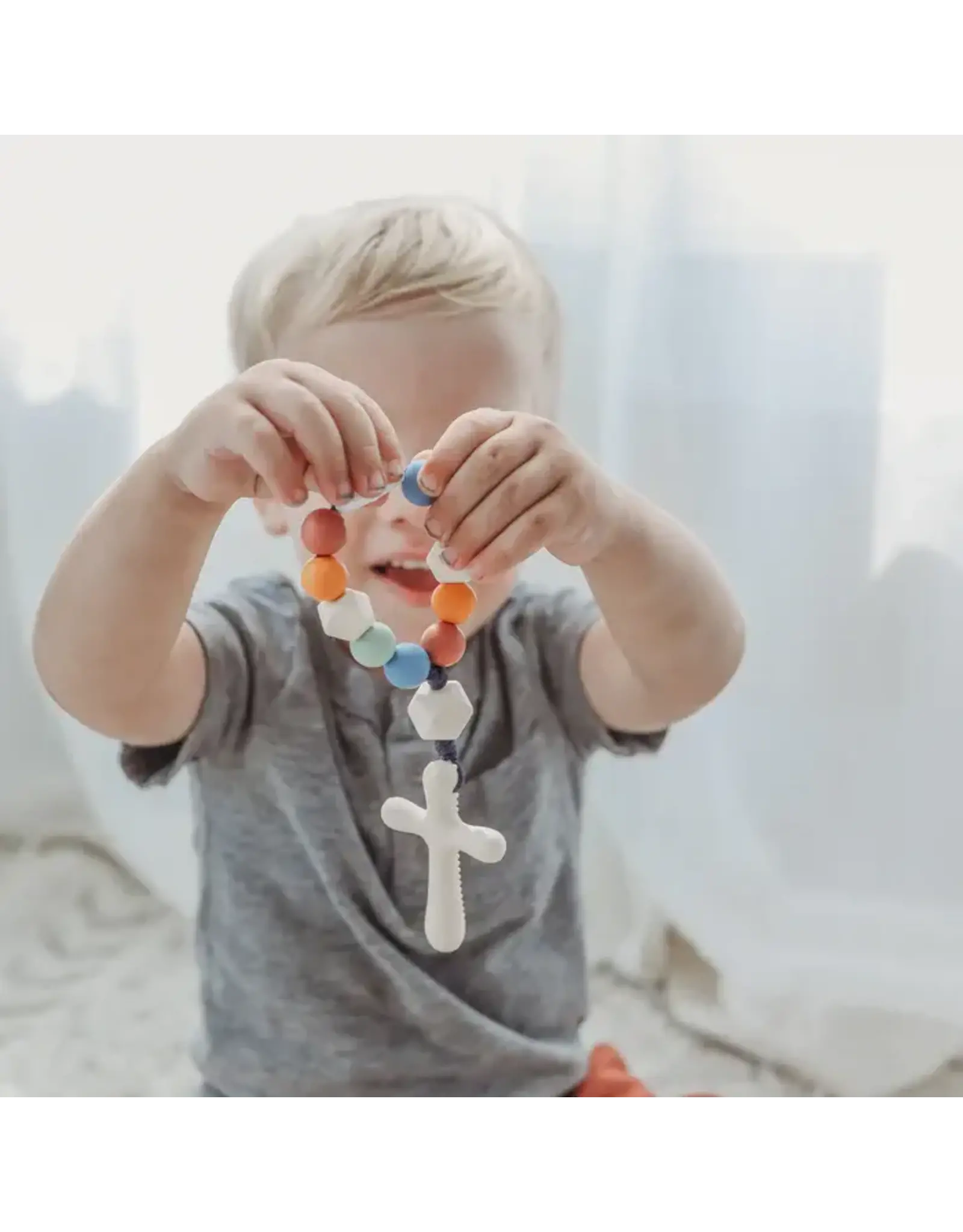 Chews Life Silicone Decade Rosary - Genesis