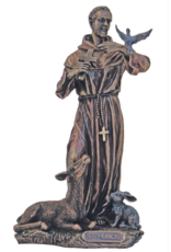 Goldscheider St. Francis Statue - Bronze (8.5")