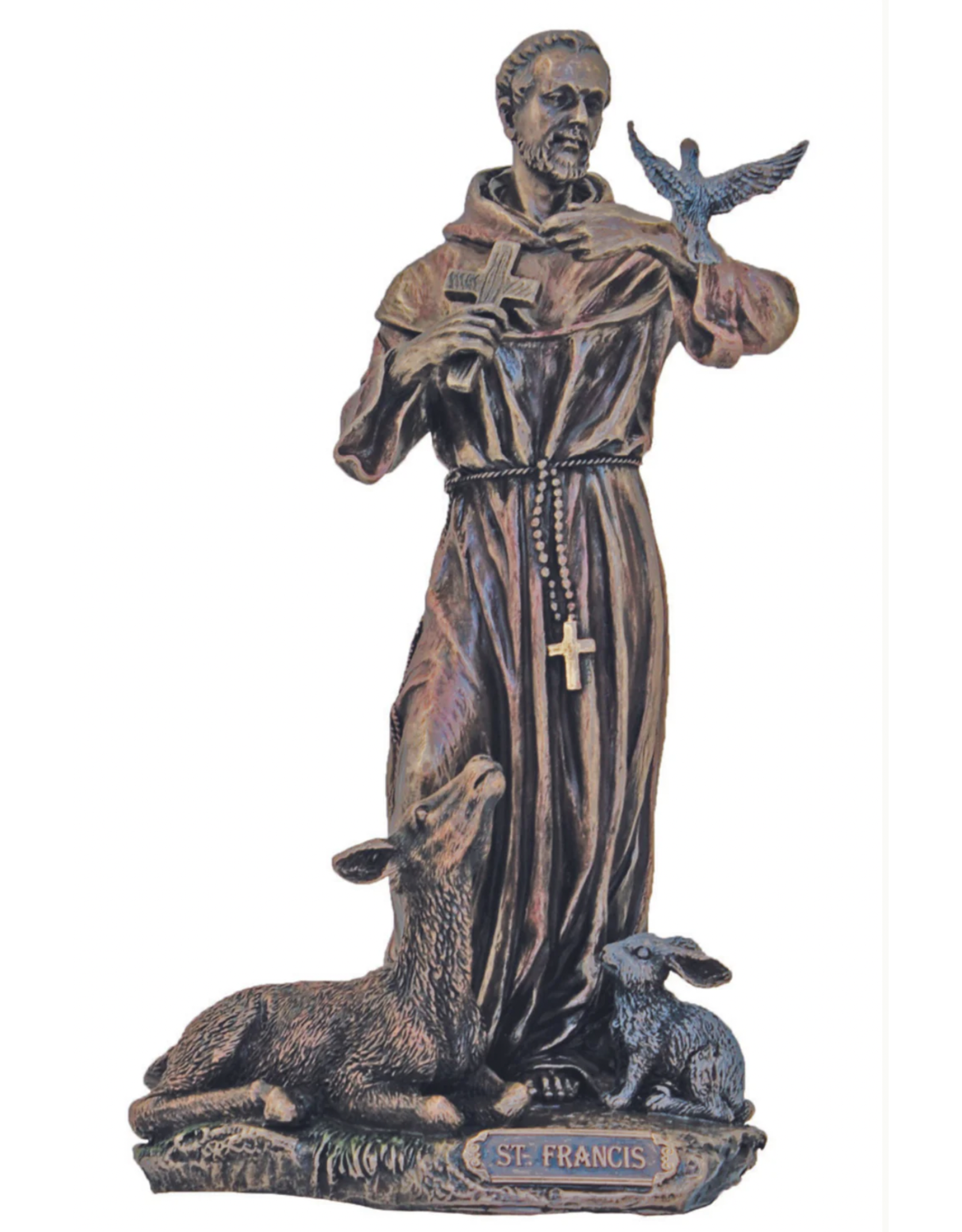 Goldscheider St. Francis Statue - Bronze (8.5")
