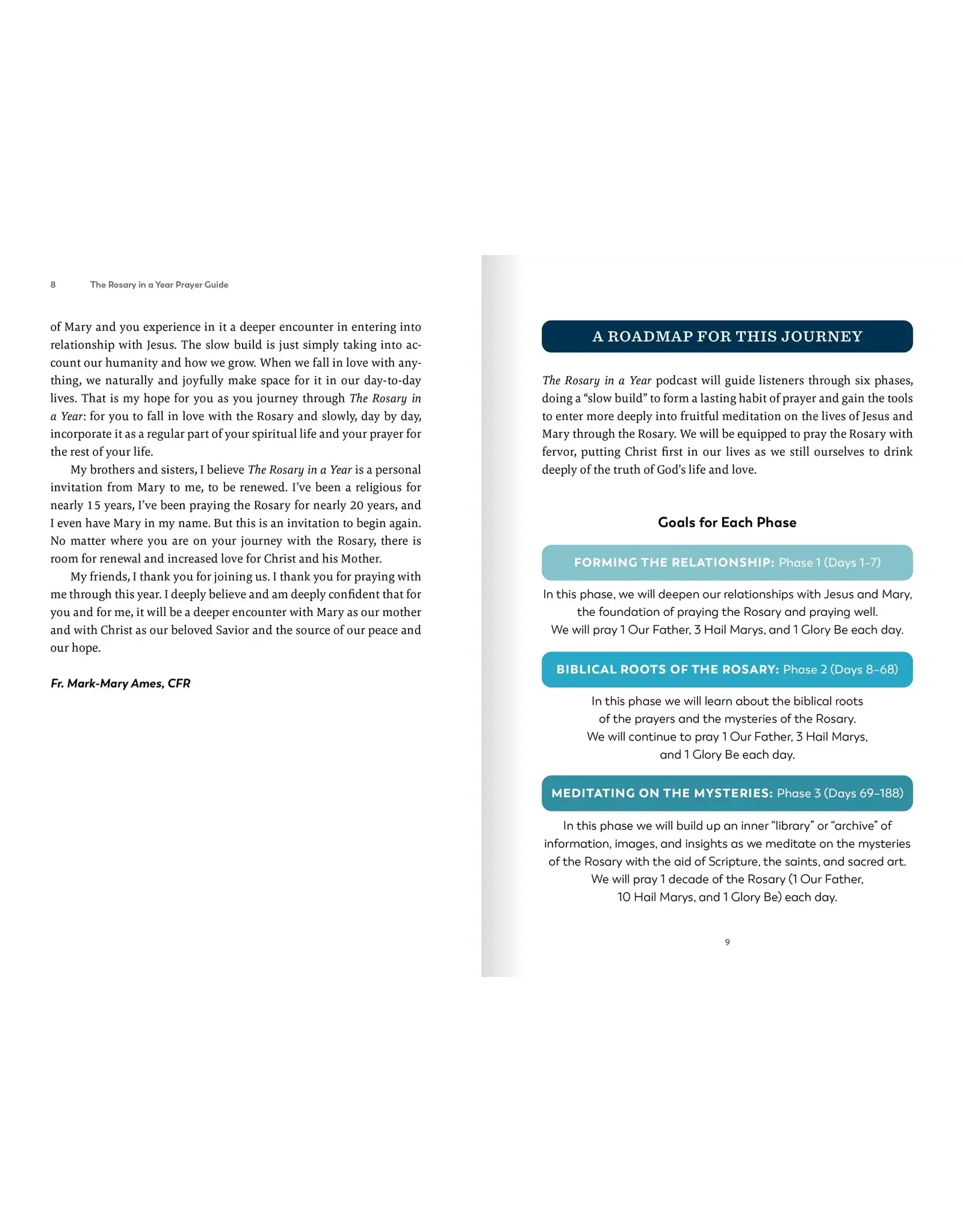 Ascension Press Rosary in a Year Prayer Guide