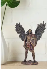 Goldscheider St. Michael (without devil) Statue - Bronze (13.5")