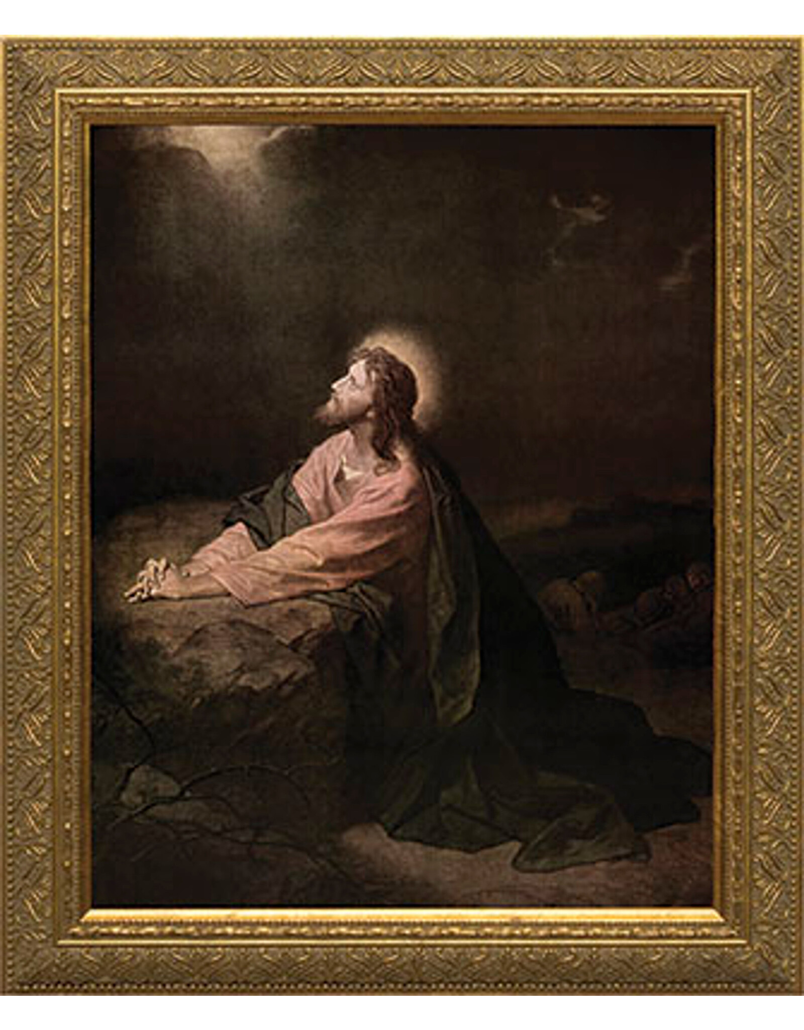 Nelson Art Christ in the Garden of Gethsemane Framed Art Picture 12x16