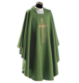 Solivari Chasuble 521 Primavera Fabric, Cross