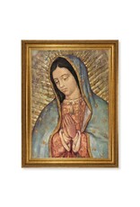 Hirten Our Lady of Guadalupe (Bust) Picture - Textured Framed Art (23.5" x 31")