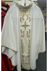 Gamma Chasuble, Ivory (100% Wool)