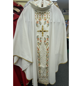 Gamma Chasuble, Ivory (100% Wool)